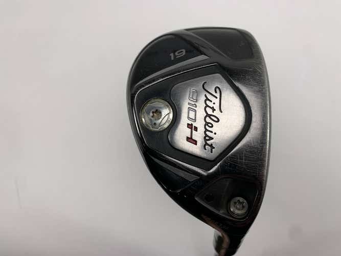 Titleist 910 H Hybrid 19* Project X HD2 6.0 Stiff Graphite Mens RH