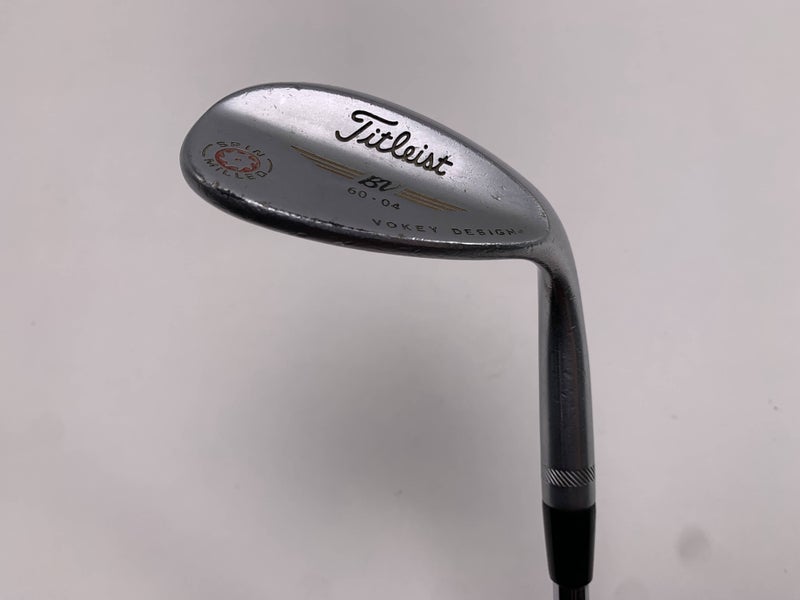 Titleist Vokey Spin Milled Lob Wedge LW 60* 4 DG Wedge Steel Mens RH