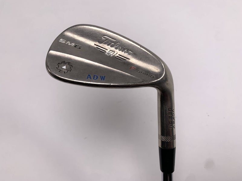 Titleist Vokey SM6 Steel Grey Gap Wedge GW 48* 8 Bounce Wedge Steel Mens RH