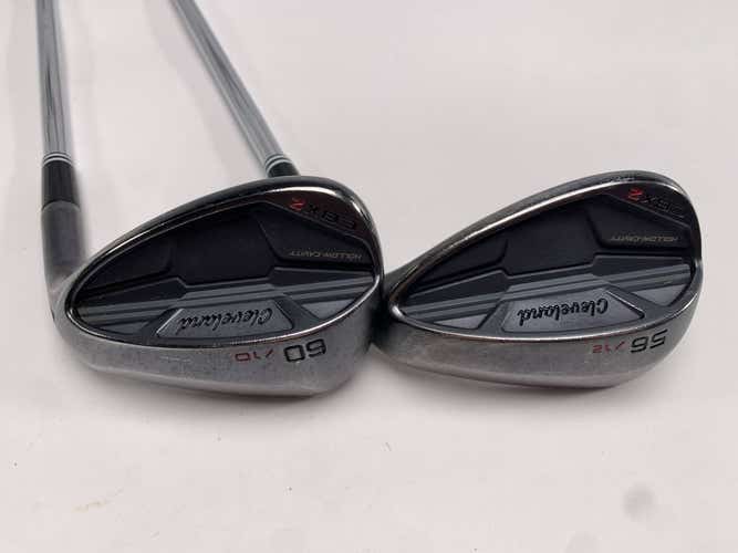 Cleveland CBX 2 Black Satin Wedge Set 56* 12 60* 10 DG Tour Issue Mens RH