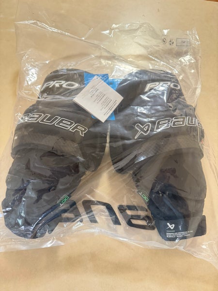 S25 Bauer Pro knee guards intermediate (New)