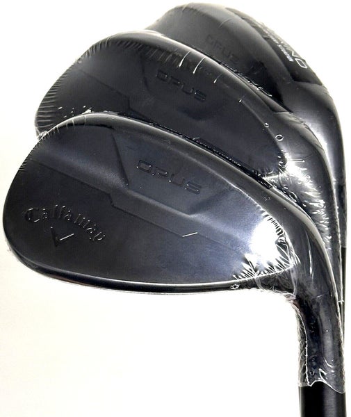 Callaway Opus Black Shadow Wedge Set 52-10*, 56-12*, 60-10* S-Grind Steel RH NEW