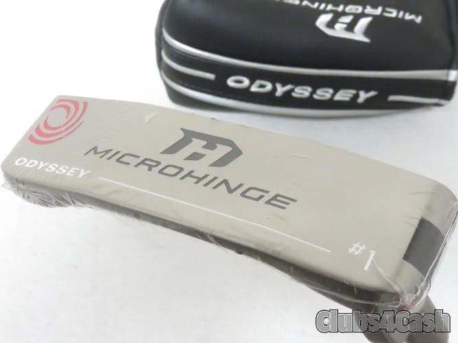 Odyssey MicroHinge #1 Putter 34" +Cover .. NEW