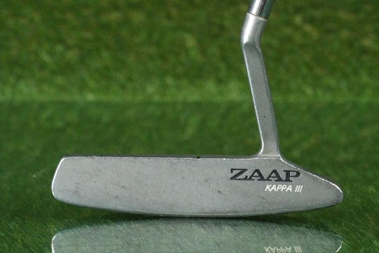TOMMY ARMOUR ZAAP KAPPA III PUTTER BLADE 32" STEEL SHAFT GOLF PRIDE GRIP RH