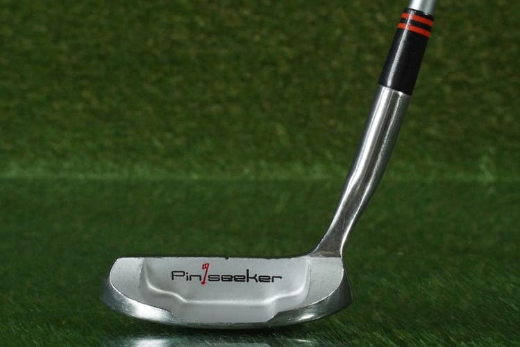 PIN SEEKER CHIP'N RUN CHIPPER STAINLESS STEEL 36.5" STEEL SHAFT LEFT HANDED LH