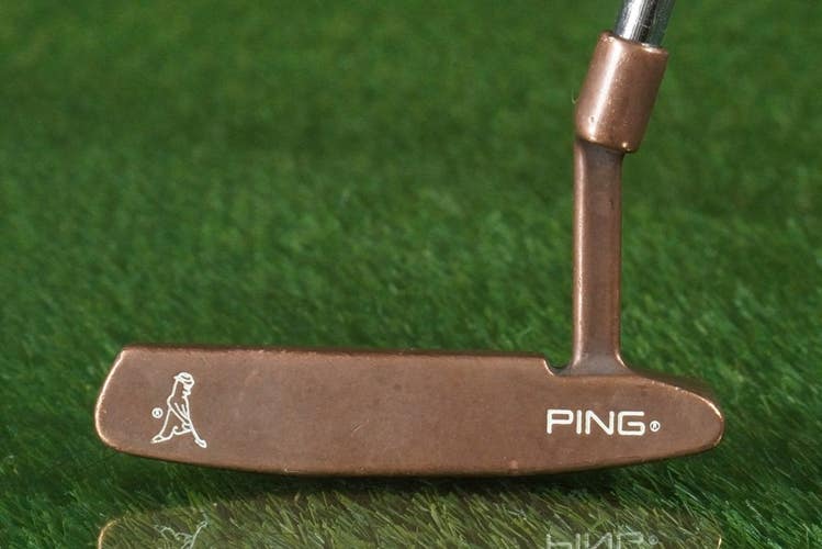 PING ANSER 2 BECU KARSTEN PUTTER BLADE 36" BERYLLIUM COPPER BECU RH ~ VINTAGE!!