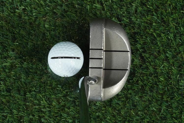 ODYSSEY DUAL FORCE ROSSIE II PUTTER MID-MALLET 34" TRUE TEMPER FLUTED SHAFT RH