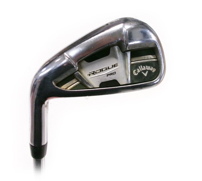 LH Callaway Rogue Pro Single 7 Iron 1* Upright Steel Regular Flex