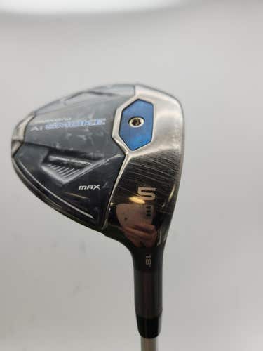 2024 CALLAWAY PARADYM AI SMOKE MAX 5 WOOD 18* LADIES MITSU ELDIO 40 GOOD