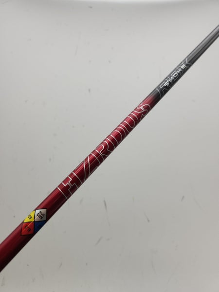 PROJECT X HZRDUS SMOKE RED RDX DRIVER SHAFT STIFF 60G TM TIP 44.5" VERYGOOD