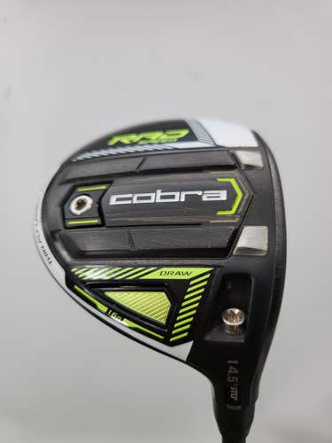 2021 COBRA KING RADSPEED 3 WOOD 14.5* STIFF FUJI MOTORE F1 7-S +HC VERYGOOD