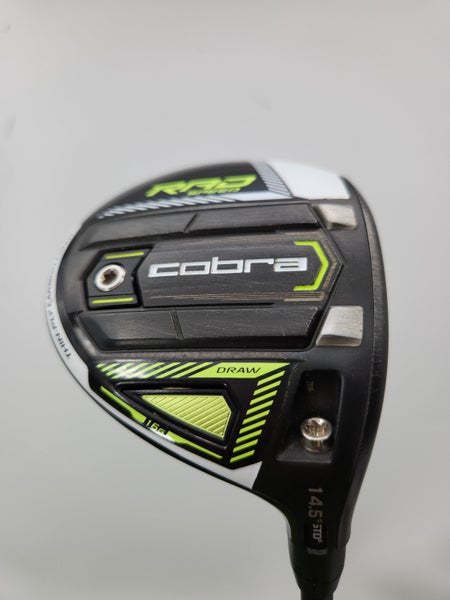 2021 COBRA KING RADSPEED 3 WOOD 14.5* STIFF FUJI MOTORE F1 7-S +HC VERYGOOD