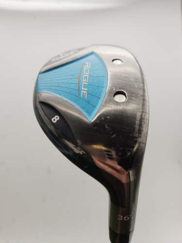 2018 CALLAWAY ROGUE LADIES 8 HYBRID 36* LADIES ALDILA QUARANTA 40 FAIR