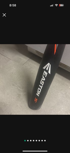 2015 Easton S1 Composite USSSA Certified Bat (-10) 19 oz 29" (Used)