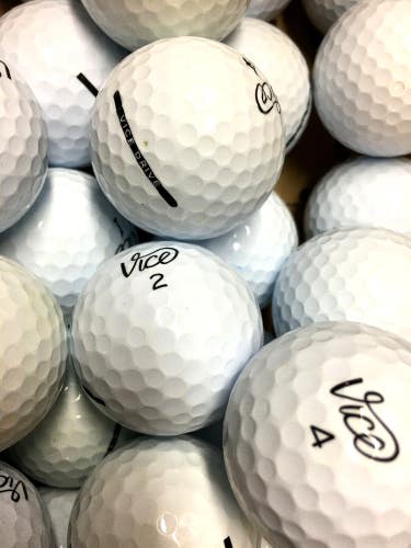 150 Premium AAA White Vice Drive Used Golf Balls