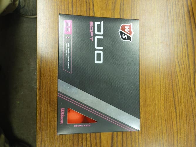 Wilson Staff Duo Soft 2.5 Pink Golf Balls