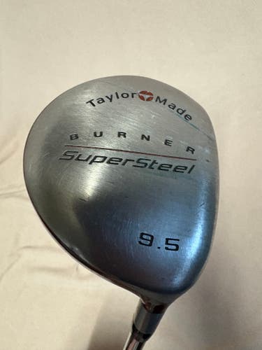 Men's TaylorMade Supersteel Burner Right Handed Driver Stiff Flex 9.5 Loft (Used)