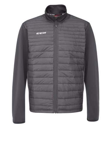 NEW CCM Quilted Jacket, Gray, Sr. XL
