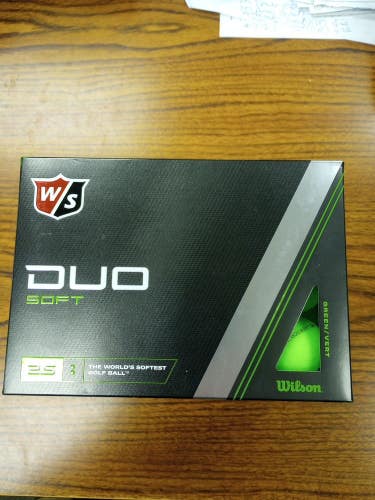 Wilson Staff Duo Soft 2.5 Green Golf Balls