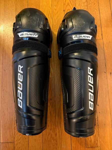 Intermediate Bauer X 14" Shin Pads (Used)
