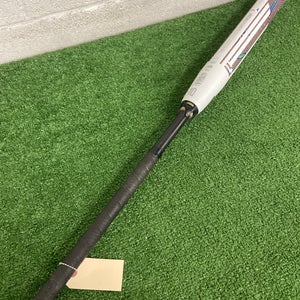 White 2021 DeMarini Prism+ Composite Bat (-10) Composite 23 oz 33" (Used)