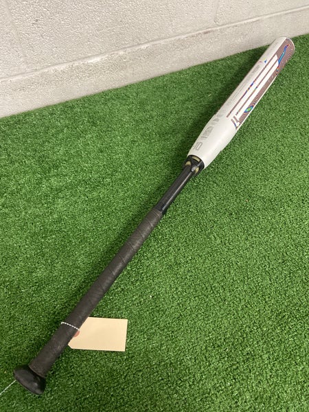 White 2021 DeMarini Prism+ Composite Bat (-10) Composite 23 oz 33" (Used)