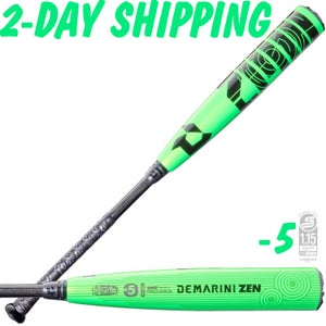 NEW | 2026 DeMarini ZEN USSSA 33" / 28 oz Composite 2¾" Travel Baseball Bat -WBD2534010 | w/Warranty