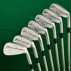 TayorMade P-7CB Forged 2024 4-PW Iron Set Dynamic Gold 115 S300 Steel Stiff