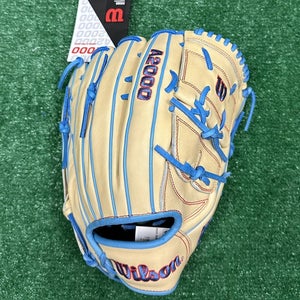 Wilson A2000 12.5" B125 Pitchers Baseball Softball Glove - Blonde Sky Blue