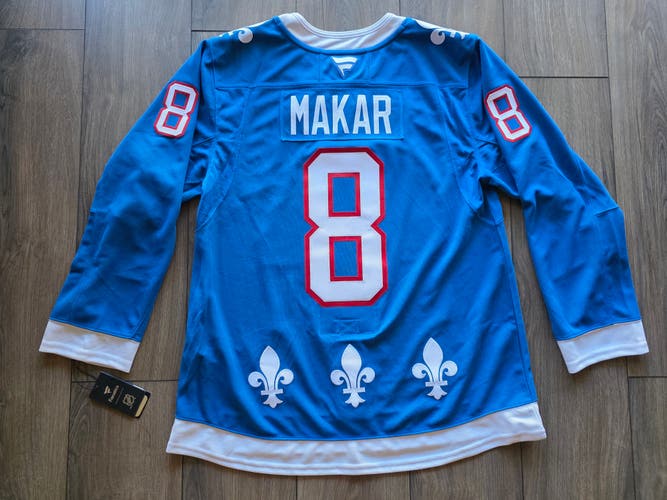 Colorado Avalanche Makar #8 Quebec Nordiques Heritage Jersey Fanatics Premium 54