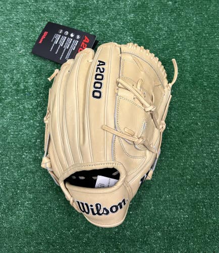 Wilson A2000 12" B2 Right Handed Pitchers Baseball Glove - Classic Blonde