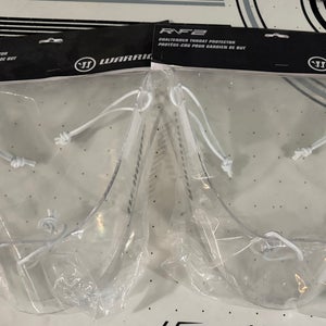 Warrior Goalie Neck Danglers - Clear Lexan Plastic