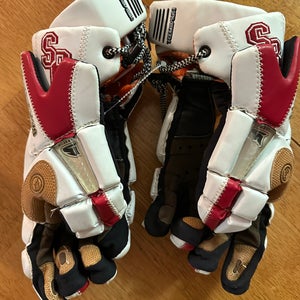 Super rare old school Stony Brook Lacrosse gloves
