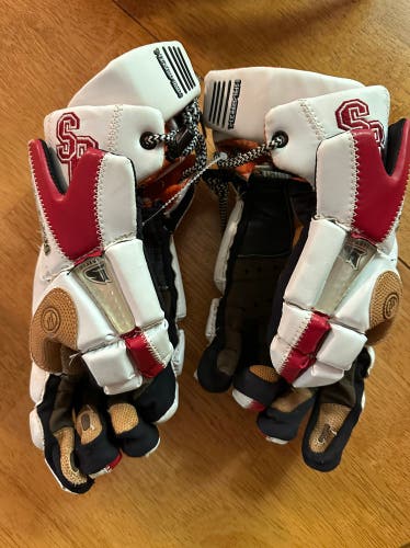 Super rare old school Stony Brook Lacrosse gloves