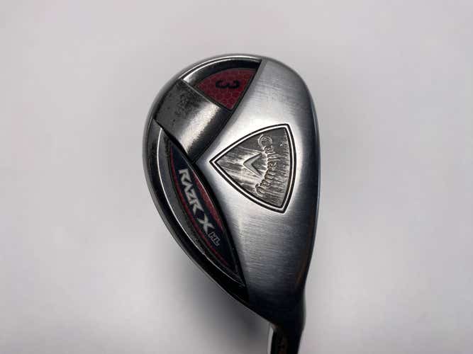 Callaway Razr X HL 3 Hybrid 21* Regular Graphite Mens RH