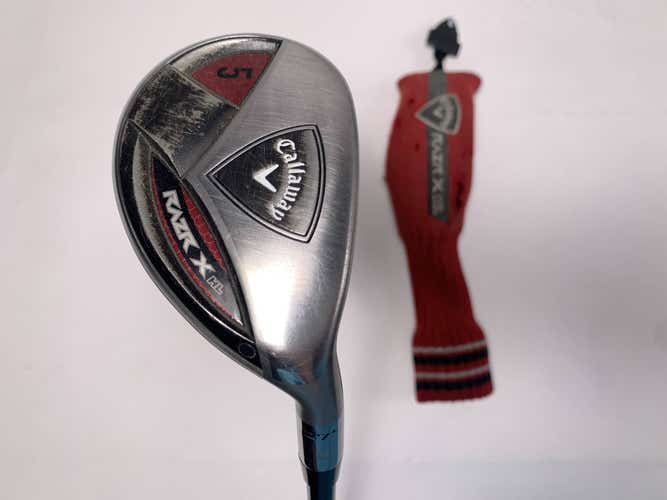 Callaway Razr X HL 5 Hybrid 27* Senior Graphite Mens RH HC Midsize Grip