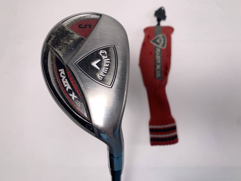 Callaway Razr X HL 5 Hybrid 27* Senior Graphite Mens RH HC Midsize Grip