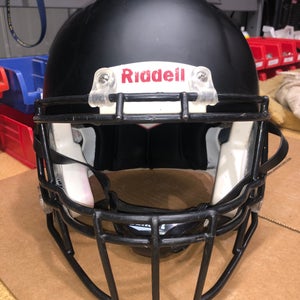 USED RIDDELL SPEED ADULT HELMET - LARGE - FLAT BLACK