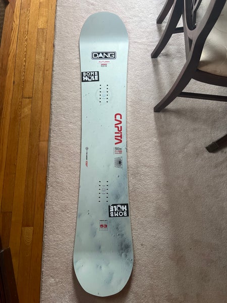 Men's CAPiTA Mercury Snowboard All Mountain Without Bindings Medium Flex Directional Twin 153 cm (Us