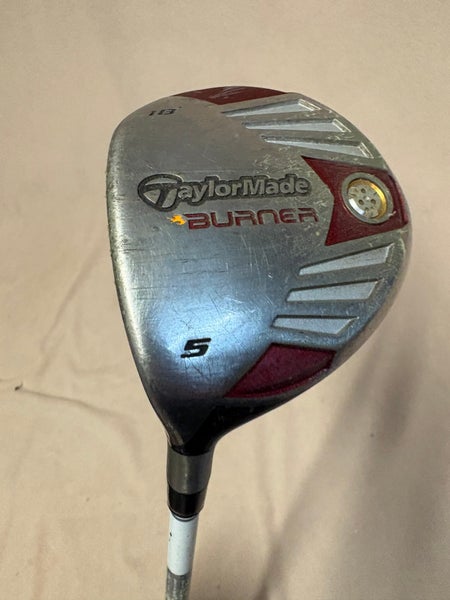 Men's TaylorMade Burner Left Hand Fairway Wood Stiff Flex 5 Wood (Used)