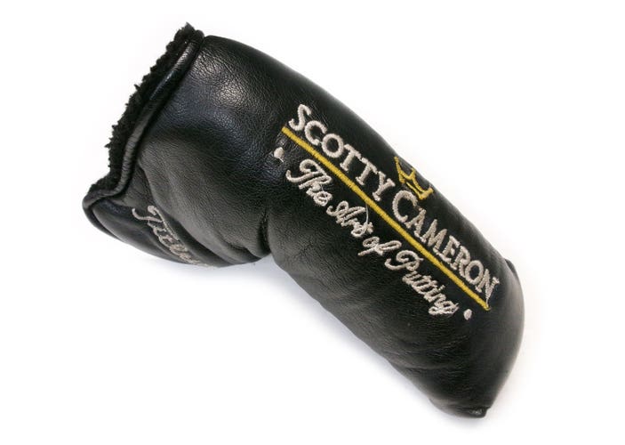 Scotty Cameron The Art Of Putting Black Blade Putter Headcover