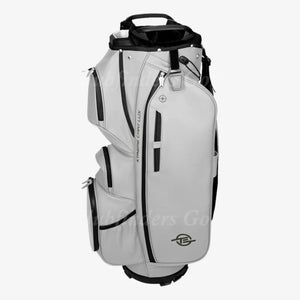 NEW Tour Edge Xtreme Lux Light Grey 5-Way Golf Cart Bag w/ Raincover