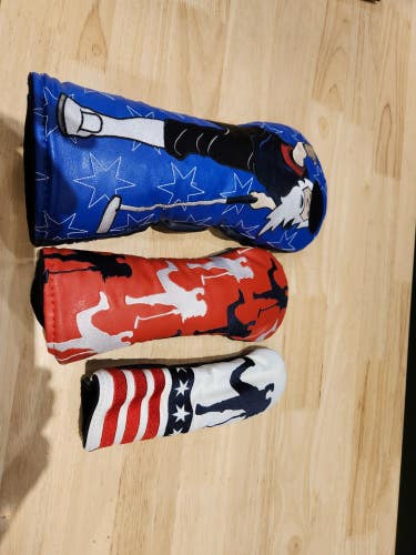Bettinardi Wood Covers Limited US OPEN Payne Stewart 3 Pieces