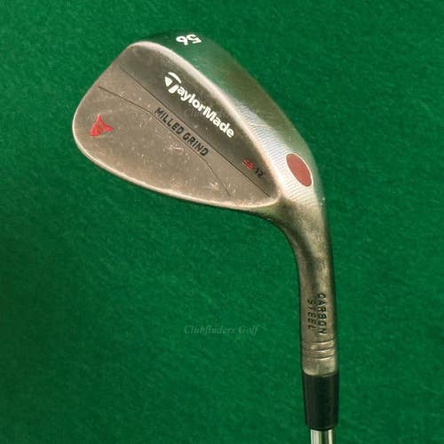 TaylorMade Milled Grind Black 56-SB12 56 Sand Wedge Dynamic Gold Wedge Flex