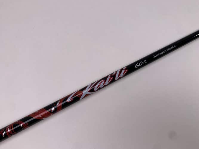 Mitsubishi Chemical Kai'li Black Red 60R Regular Driver Shaft 44.5"-Taylormade