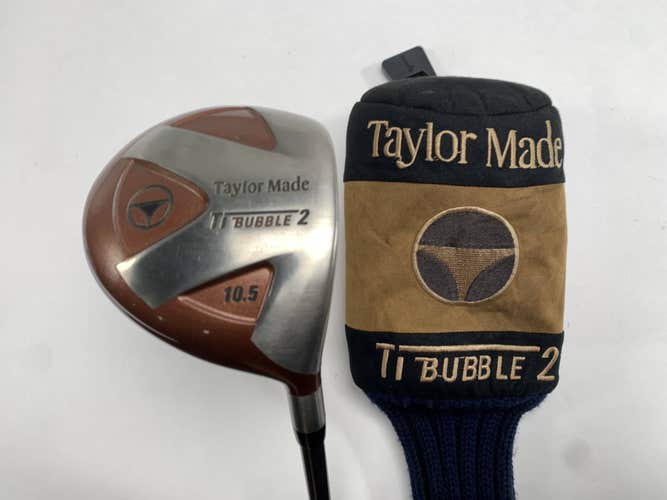 TaylorMade Ti Bubble 2 Driver 10.5* Bubble 2 S-90 90g Stiff Graphite Mens RH HC