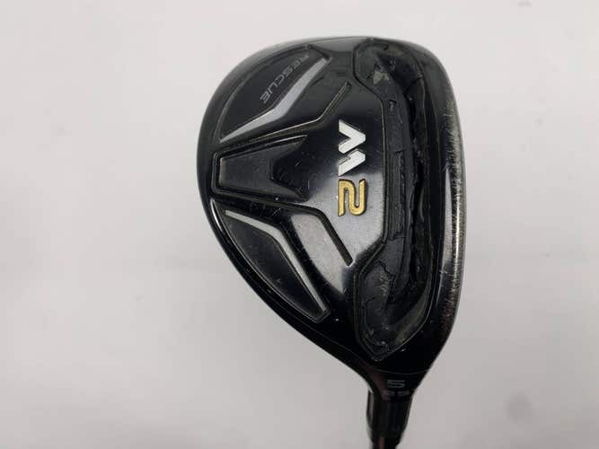 TaylorMade M2 5 Hybrid 25* REAX 55g Senior Graphite Mens RH Oversize Grip