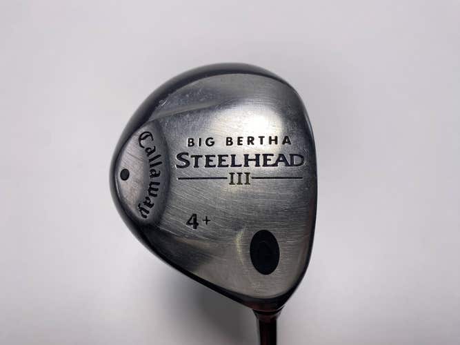 Callaway Steelhead III 4+ Fairway Wood 17* Fujikura Vista Pro 60 Regular Mens RH