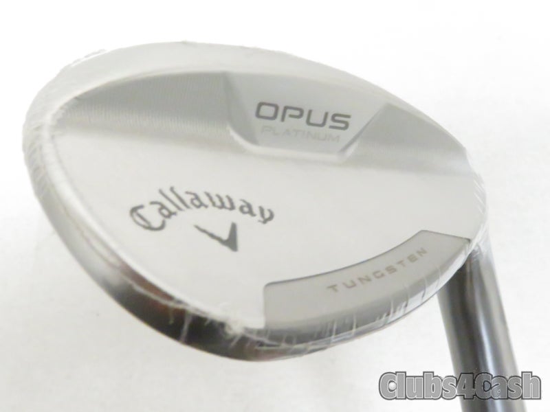 Callaway Opus Platinum Chrome Wedge Dynamic Gold MID 115 GunMetal 54 10z  NEW
