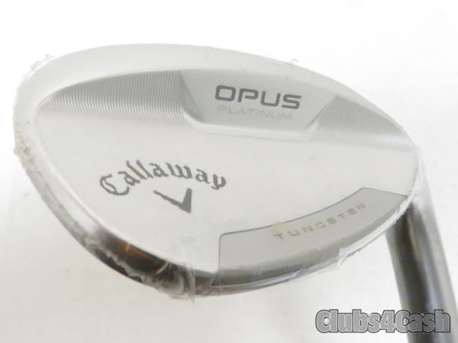 Callaway Opus Platinum Chrome Wedge Dynamic Gold MID 115 GunMetal 60 8z  NEW